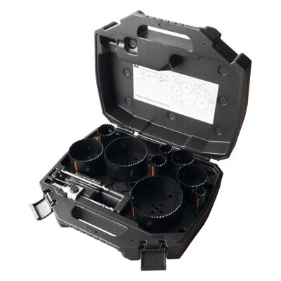 Gatzagenset Bi-metaal EasyXcut M3, 22mm tot 105mm zesk.8.5, 13-delig Mandrex