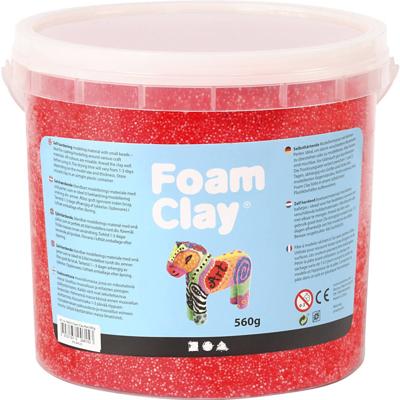 Foam Clay - rood, 560gr. Foam Clay - rood, 560gr.