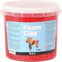 Foam Clay - rood, 560gr. - thumbnail