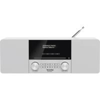 TechniSat DIGITRADIO 3 Radio DAB+, VHF (FM) CD, USB, Bluetooth Incl. afstandsbediening, Wekfunctie, Acculaadfunctie Wit - thumbnail