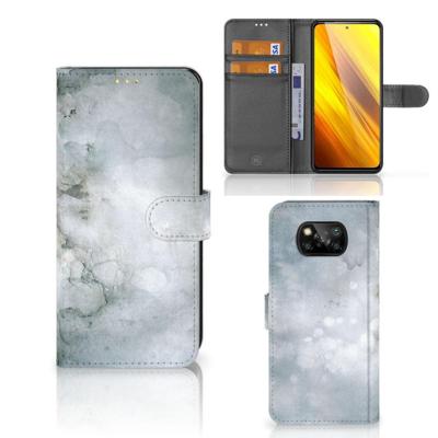 Hoesje Xiaomi Poco X3 | Poco X3 Pro Painting Grey Hoesje Xiaomi Poco X3 | Poco X3 Pro Painting Grey
