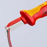 Knipex 98 54 Kabelmes Recht beschermd mes 190mm VDE - thumbnail