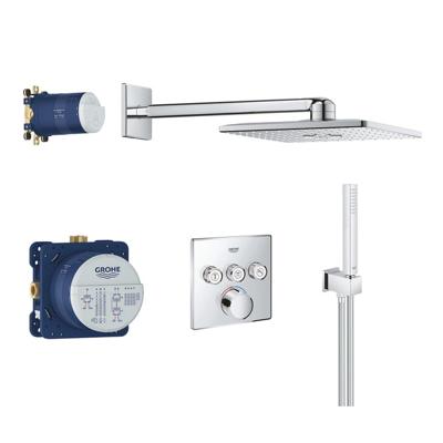 GROHE Smartcontrol Inbouw Mengkraan 2 Stralen Vierkant Chroom