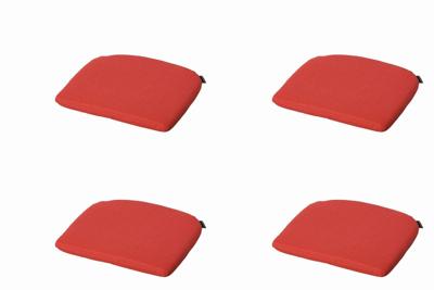 Zitkussen 46x48 Panama baksteenrood (4 stuks) Madison - Madison
