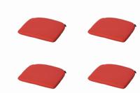 Zitkussen 46x48 Panama baksteenrood (4 stuks) Madison - Madison - thumbnail