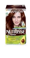 Garnier Nutrisse Crème Permanente Haarverf 4.5 Mahonie Bruin - thumbnail