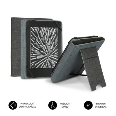 E-book case Subblim FUNDA EBOOK CLEVER STAND 6'' GREY