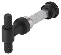 WC knop/stift RAW zwart WC8mm - thumbnail