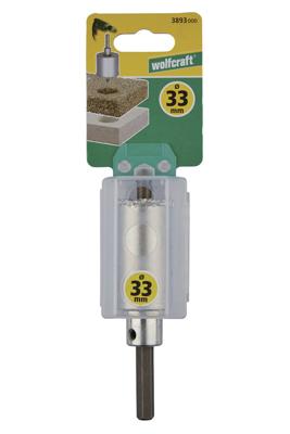 Wolfcraft Boorkroon | HM | Met schacht en boor | Ø73mm | 1 stuk - 3897000