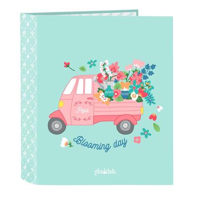 Ringmap Glow Lab Pepa Groen A4 27 x 33 x 6 cm