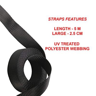 Masterlock Single pack ratchet tie down endless 5m - colour : black - 3108EURDAT