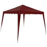 Vouwbare Partytent Capri 3x3m Wijnrood - thumbnail