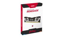 Kingston FURY Renegade Silver Werkgeheugenset voor PC DDR5 96 GB 2 x 48 GB On-die ECC 6400 MHz 288-pins DIMM CL32 KF564C32RSK2-96 - thumbnail