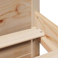 Bed met boekenkast zonder matras massief grenenhout 150x200 cm - thumbnail