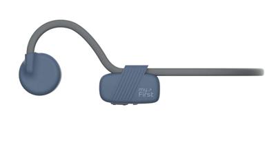 myFirst Headphones BC Wireless Lite nieuwe versie hoofdtelefoon voor jongens meisjes kinderen met botgeleidingstechnologie geschikt voor online onderwijs, muziekspeler, luisterboeken (blauwe ruimte)