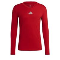 adidas Team Ondershirt Lange Mouwen Rood - thumbnail