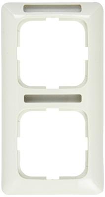 Busch-Jaeger 2CKA001754A4059 Frame Frame 2-voudig Zuiver wit (RAL 9010), Wit 1 stuk(s)