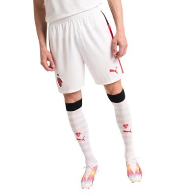 AC Milan Broekje Uit Senior 2025/2026 - Maat S - Kleur: RoodWit | Soccerfanshop