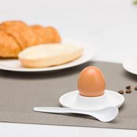 Westmark Eierlepels 14.5 cm 6 Stuks Wit - thumbnail