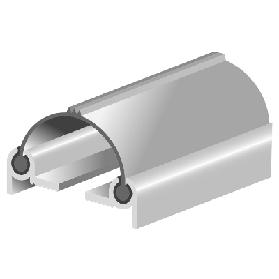 Ellen Deurnaaldprofiel DNP PVC | 75mm | 224 - 800800922 Ellen Deurnaaldprofiel DNP PVC | 75mm | 224 - 800800922