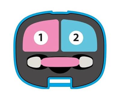 Clementoni crazy chic oogschaduw in make-up doosje beer Clementoni crazy chic oogschaduw in make-up doosje beer