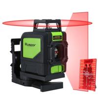 901CR H360 graden / V130 graden Laser-niveau die betrekking hebben op muren en vloeren 5 lijn rood Beam IP54 Water / stof proof(Red) - thumbnail