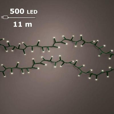 Kerstverlichting compact rice lights buiten 500 warm wit