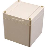 Hammond Electronics 1555EEGY Universele behuizing 90 x 90 x 90 Polycarbonaat Grijs 1 stuk(s) - thumbnail