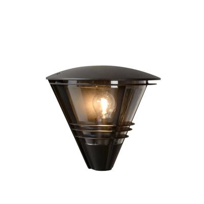 Lucide LIVIA - Wandlamp Binnen/Buiten - 1xE27 - IP44 - Zwart
