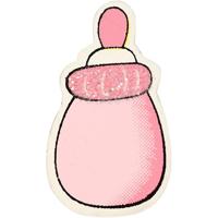 https://www.cchobby.nl/zuigfles-afm-22x37-mm-dikte-1-7-mm-glitter-lichtrood-10-stuk-1-doos - thumbnail