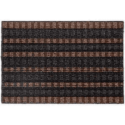 Hamat buitenmat Quadro scrape 40x60 cm bruin