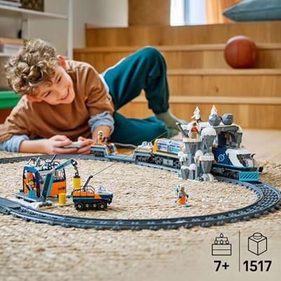 LEGO CITY onderzoekstrein op de Noordpool 60470 - thumbnail