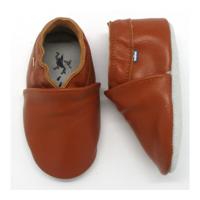 Stabifoot Babysoft babyslofjes uni cognac-2XL - thumbnail