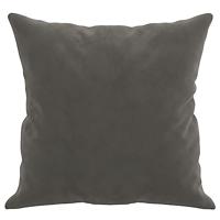 VidaXL Sierkussens 2 st 40x40 cm fluweel donkergrijs - thumbnail