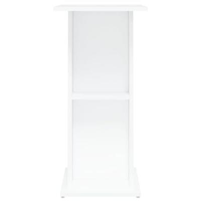 Aquariumstandaard 60,5x36x72,5 cm bewerkt hout wit - thumbnail