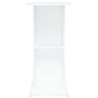Aquariumstandaard 60,5x36x72,5 cm bewerkt hout wit - thumbnail
