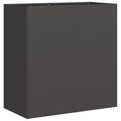 Plantenbak 80x40x80 cm koudgewalst staal zwart Plantenbak 80x40x80 cm koudgewalst staal zwart
