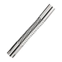 Wiesbaden Chroom muurbuis recht buigbaar 32 mm - thumbnail