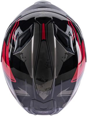 SPEC-X integraalhelm "sx-82.03/r1" stinger helmet sx-82.03/r1 red/black/gr xxl pin read