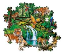 Clementoni legpuzzel super color the jungle retreat, 300st. - thumbnail