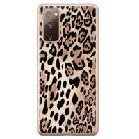 Samsung Galaxy S20 FE siliconen hoesje - Golden wildcat - thumbnail
