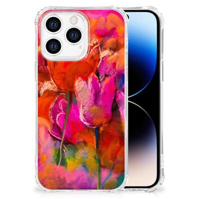 Back Cover iPhone 14 Pro Tulips Back Cover iPhone 14 Pro Tulips