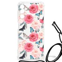 Samsung Galaxy A13 5G | A04s Case Butterfly Roses - thumbnail
