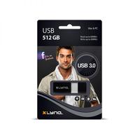 Xlyne Wave 3.0 USB-stick 512 GB Zwart, Wit 7951200 USB-A 3.2 Gen 1 - thumbnail