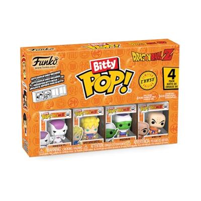 Dragon Ball Z Funko Bitty Pop! 4-Pack: Frieza (4th Form) / Super Saiyan Goku (First Appearance) / Piccolo Dragon Ball Z Funko Bitty Pop! 4-Pack: Frieza (4th Form) / Super Saiyan Goku (First Appearance) / Piccolo