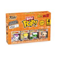 Dragon Ball Z Funko Bitty Pop! 4-Pack: Frieza (4th Form) / Super Saiyan Goku (First Appearance) / Piccolo - thumbnail