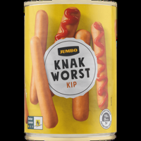 Jumbo Knakworst Kip 10 Stuks - thumbnail