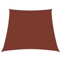 VidaXL Zonnescherm trapezium 3/4x3 m oxford stof terracottakleurig - thumbnail