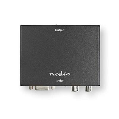 VGA-naar-HDMI-Converter | 1-Wegs - VGA + 2x RCA (L/R)-Ingang | HDMI-Uitgang - thumbnail