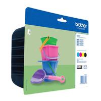 Brother inktcartridge, 260 pagina&apos;s, OEM LC-221VALBP, 4 kleuren - thumbnail